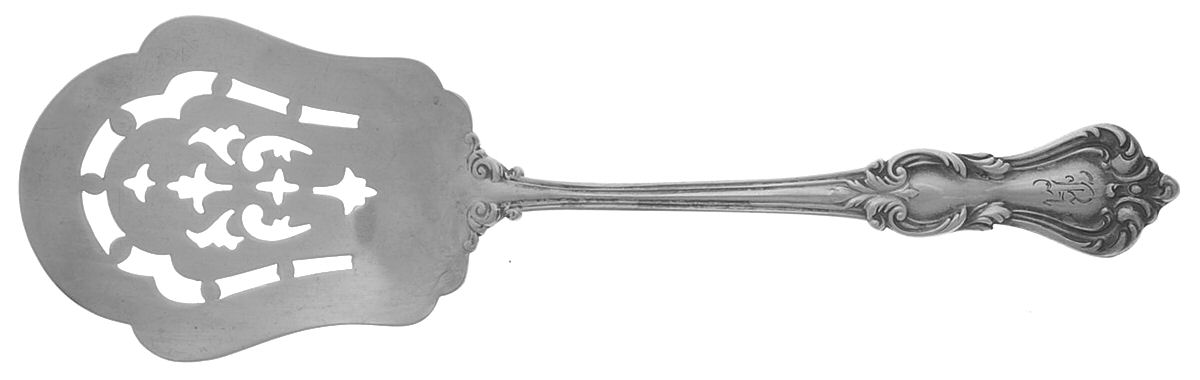 Marlborough (Sterling, 1906, No Monos) Tomato Server, Solid Piece by Reed & Barton-1