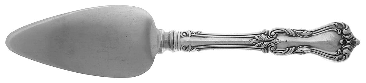 Marlborough (Sterling, 1906, No Monos) Cheese Server with Stainless Blade by Reed & Barton-1