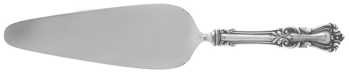 Marlborough (Sterling, 1906, No Monos) Pie Server with Stainless Blade by Reed & Barton-1