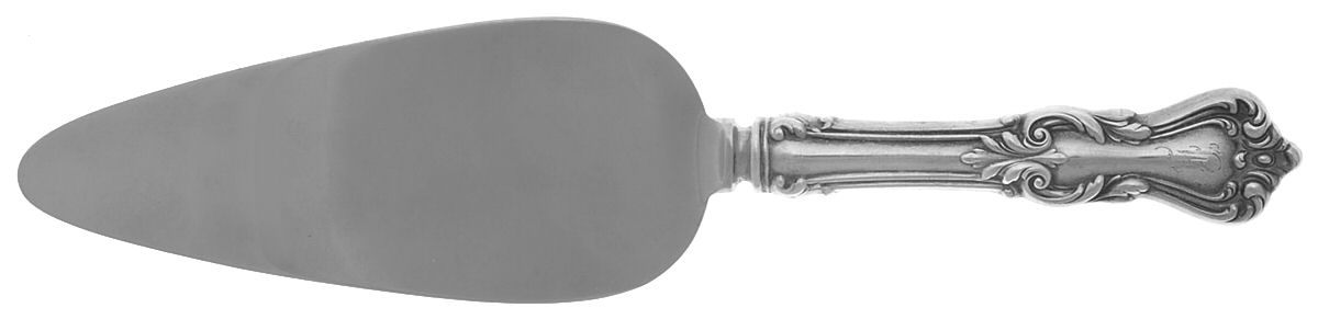 Marlborough (Sterling, 1906, No Monos) Pie Server with Stainless Blade by Reed & Barton-1