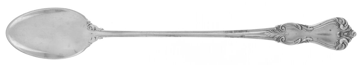 Marlborough (Sterling, 1906, No Monos) Iced Tea Spoon by Reed & Barton-1