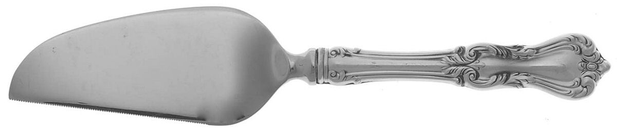 Marlborough (Sterling, 1906, No Monos) Cheese Knife with Stainless Blade by Reed & Barton-1
