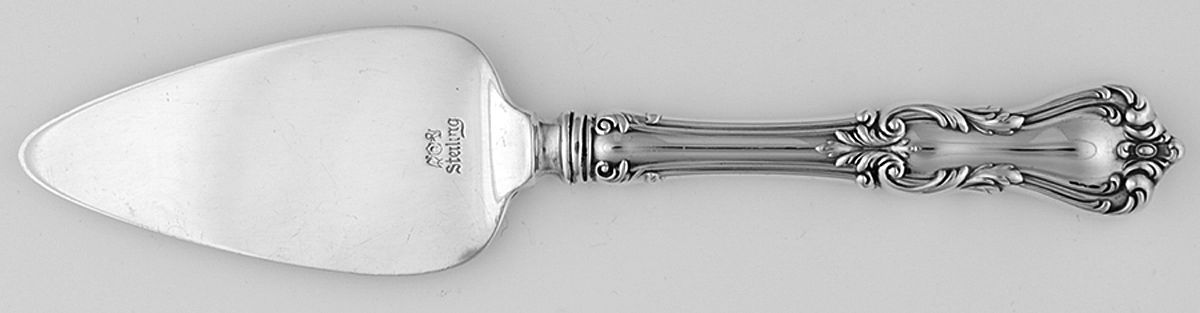 Marlborough (Sterling, 1906, No Monos) Cheese Server Hollow Handle, Sterling Blade by Reed & Barton-1