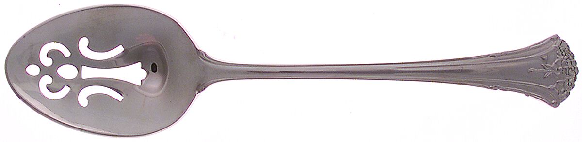 Merlot (Stainless) Pierced Tablespoon (Serving Spoon) by Reed & Barton-1