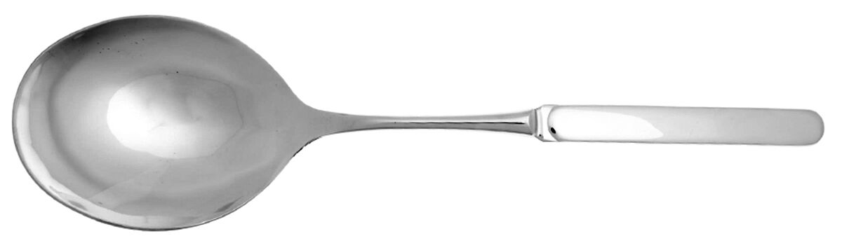 Middleburg-Marlborough (Stainless) Casserole Spoon with Smooth Stainless Bowl HC by Reed & Barton-1