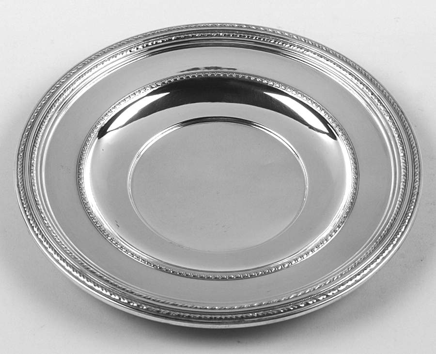 Sterling Hollowware Sterling Sandwich Plate by Reed & Barton-1