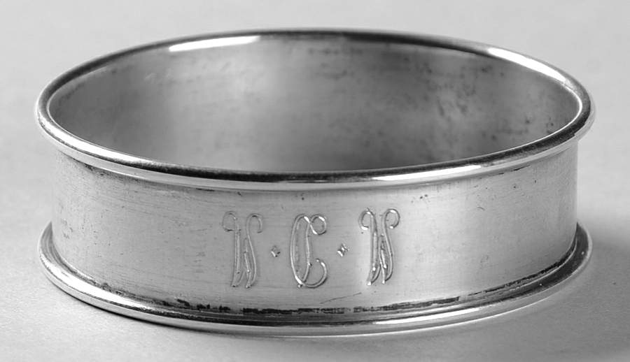 Sterling Hollowware Napkin Ring by Reed & Barton-1
