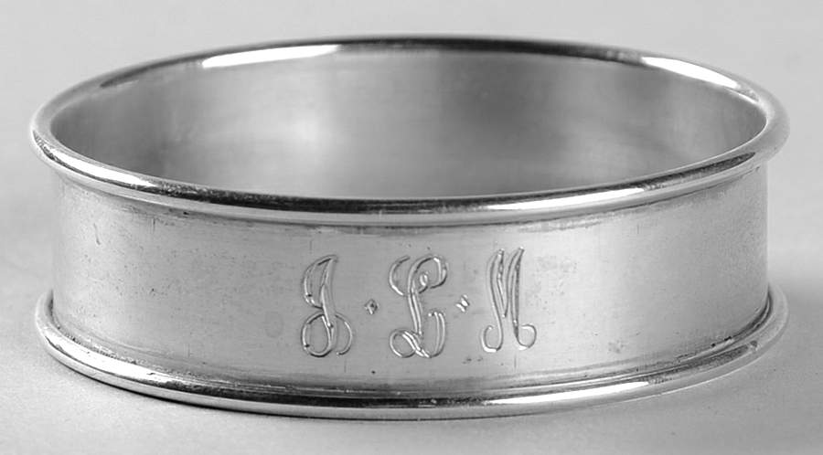 Sterling Hollowware Napkin Ring by Reed & Barton-1
