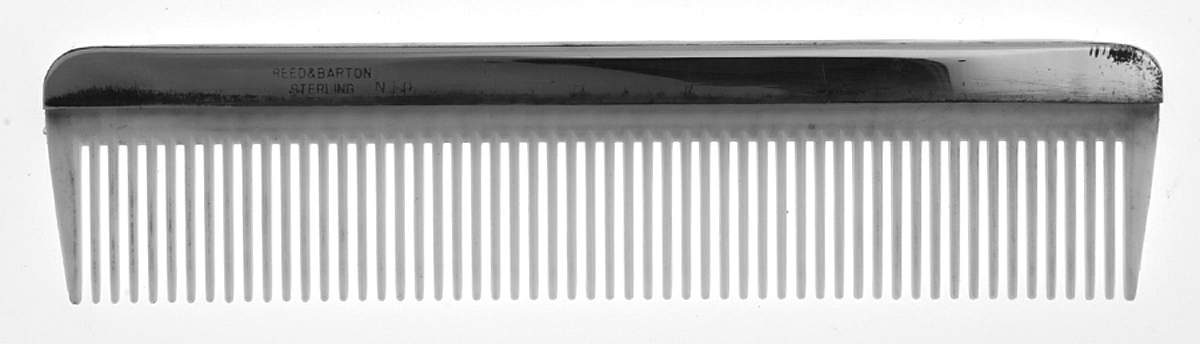 Sterling Hollowware Baby Comb by Reed & Barton-1