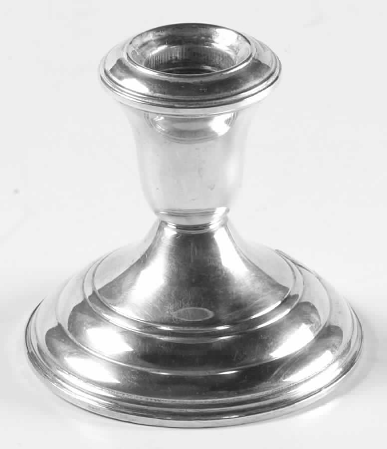 Sterling Hollowware Weighted Console Candleholder by Reed & Barton-1