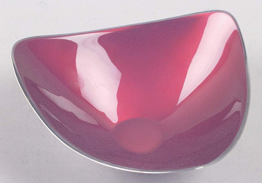 Silverplate Hollowware Triangular Bon Bon Bowl by Reed & Barton-1