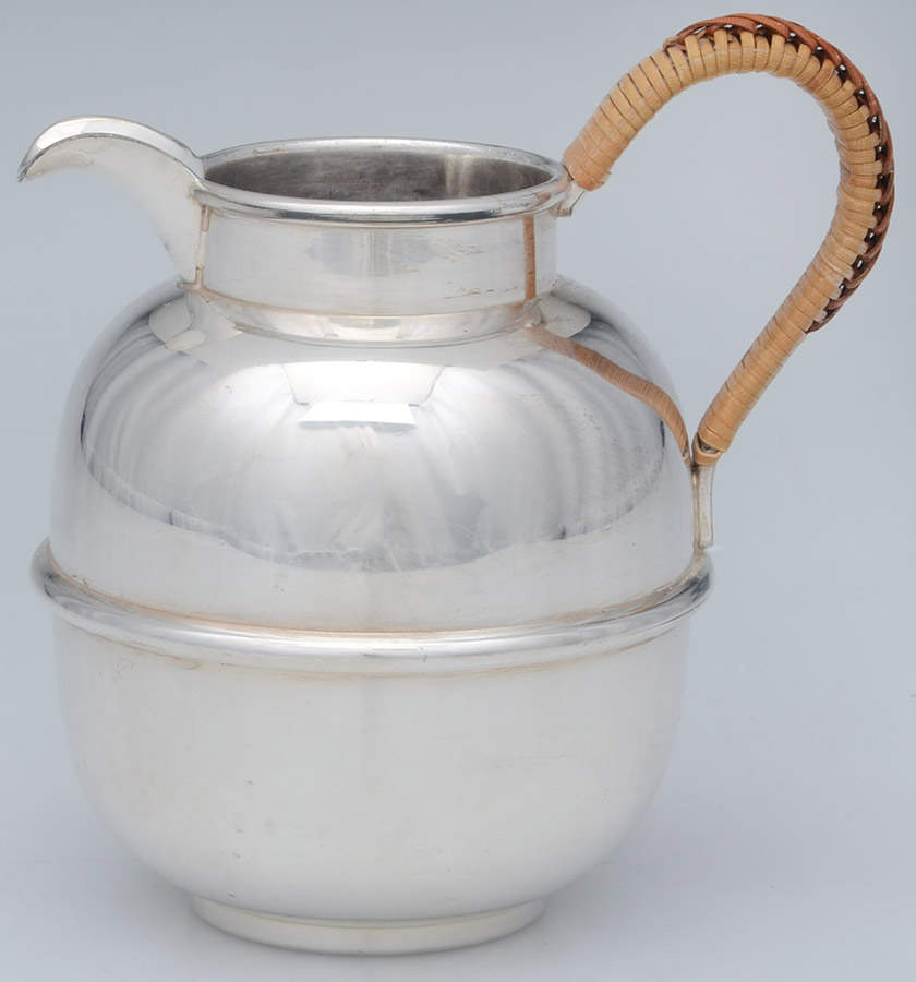 Silverplate Hollowware Carafe Guernsey Jug by Reed & Barton-1