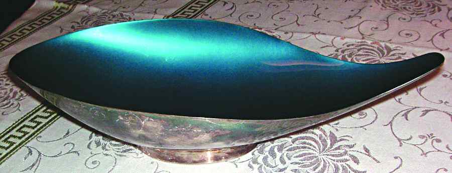 Silverplate Hollowware Small Silverplate Bon Bon Bowl by Reed & Barton-1