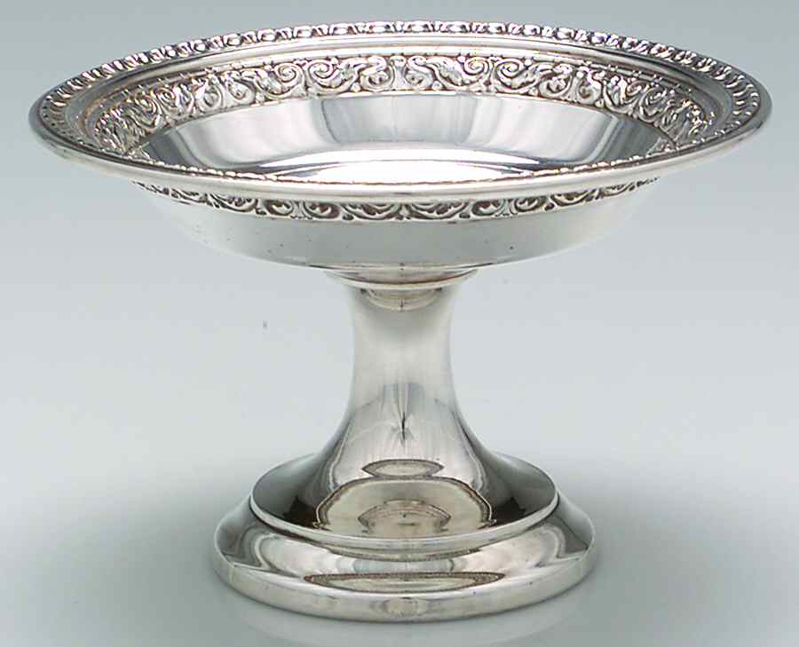 Silverplate Hollowware Silverplate Compote by Reed & Barton-1