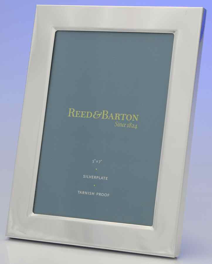 Silverplate Hollowware Frame-Holds 5" X 7" Picture by Reed & Barton-1