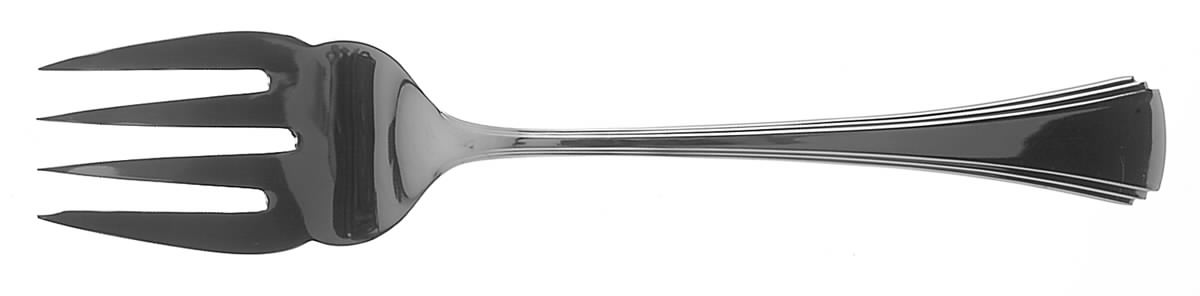 Miro (Stainless) Medium Solid Cold Meat Serving Fork by Reed & Barton-1