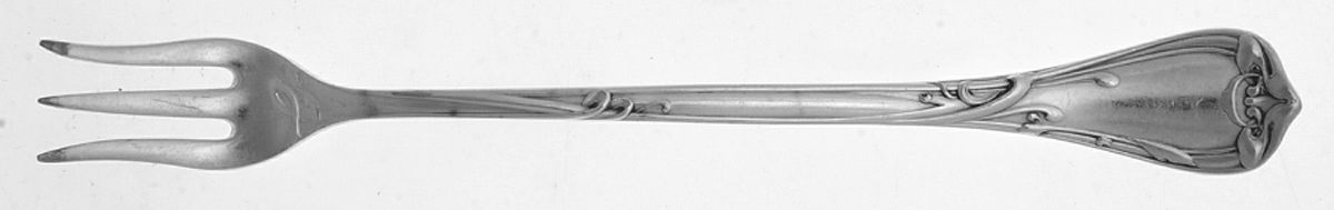 Modern Art (Silverplate, 1904) Oyster Fork by Reed & Barton-1