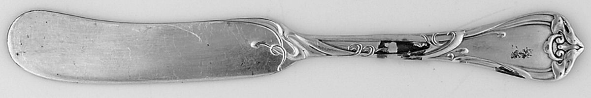 Modern Art (Silverplate, 1904) Flat Handle Butter Spreader by Reed & Barton-1