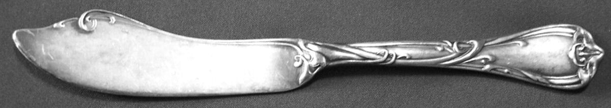Modern Art (Silverplate, 1904) Individual Fish Knife with Stainless Blade by Reed & Barton-1