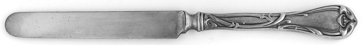 Modern Art (Silverplate, 1904) Hollow Handle Youth Knife by Reed & Barton-1
