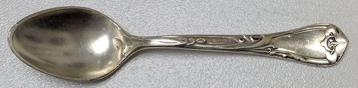 Modern Art (Silverplate, 1904) Demitasse Spoon by Reed & Barton-1