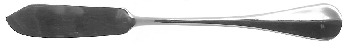 Mountbatten-Perth (Stainless) Flat Handle Master Butter Knife by Reed & Barton-1