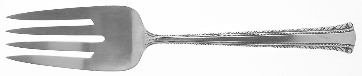 Nancy Lee (Sterling, 1939) Medium Solid Cold Meat Serving Fork by Reed & Barton-1