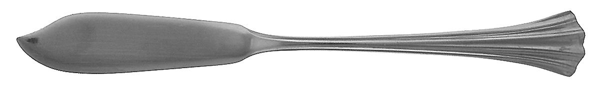 Nautica (Stainless) Flat Handle Master Butter Knife by Reed & Barton-1
