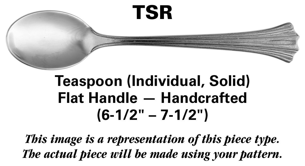 Nautica (Stainless) Teaspoon Solid Individual HC by Reed & Barton-1