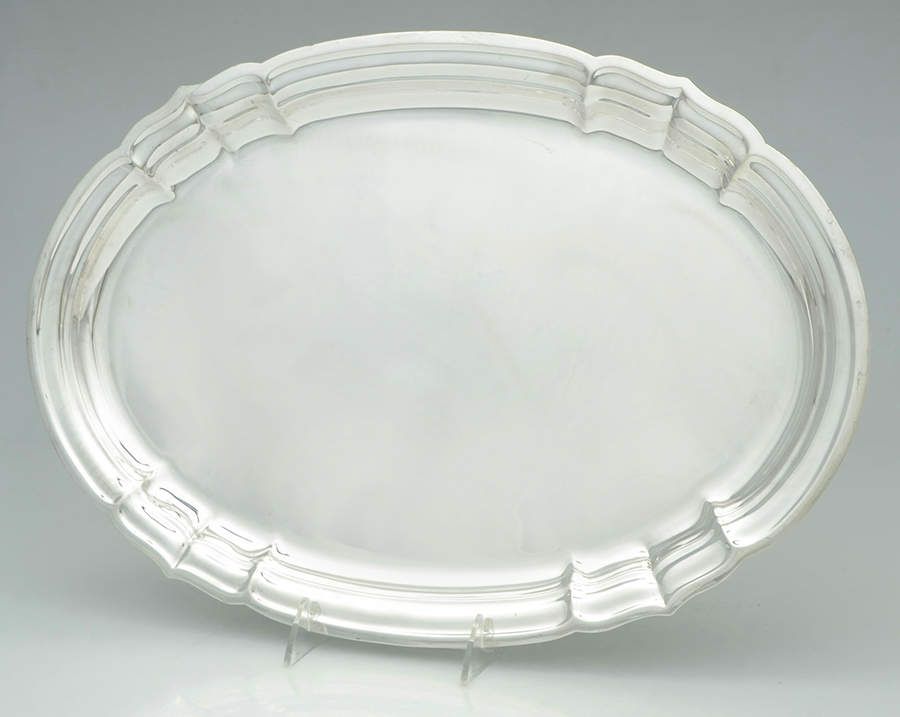 Newport (Sterling, Hollowware) 18" Waiter Tray by Reed & Barton-1