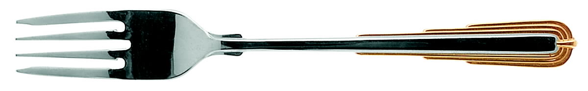 Odessa Gold (Stainless-Gold) Individual Salad Fork by Reed & Barton-1