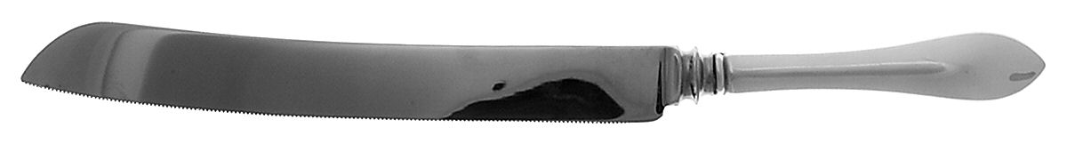 Old Hampton (Silverplate) Wedding Cake Knife with Stainless Blade by Reed & Barton-1