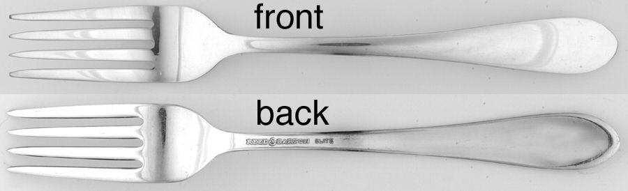 Old Hampton (Silverplate) Fork by Reed & Barton-1