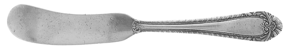 Old London (Silverplate) Flat Handle Butter Spreader by Reed & Barton-1