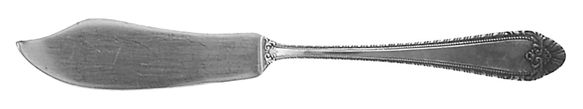 Old London (Silverplate) Flat Handle Master Butter Knife by Reed & Barton-1