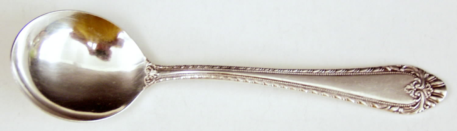 Old London (Silverplate) Round Bowl Soup Spoon (Gumbo) by Reed & Barton-1
