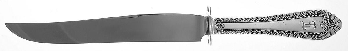Old London (Silverplate) Small Steak Carving Knife with Stainless Blade by Reed & Barton-1