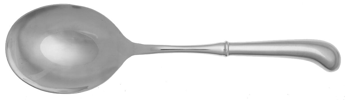 Olde Lexington (Stainless) Casserole Spoon with Smooth Stainless Bowl HC by Reed & Barton-1