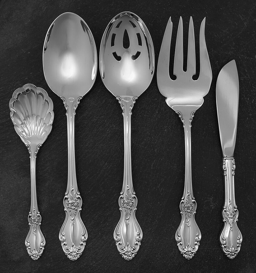 Old Virginia (Sterling) 5 Piece Hostess Set by Reed & Barton-1