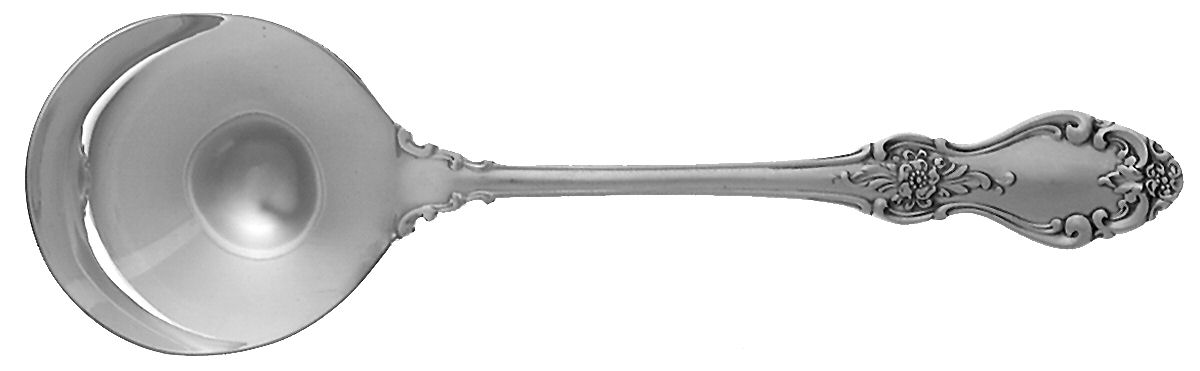 Old Virginia (Sterling) Round Bowl Soup Spoon (Cream Soup) by Reed & Barton-1