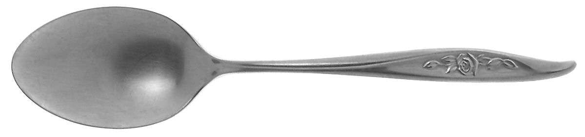 One Rose (Stainless, 1962) Tablespoon (Serving Spoon) by Reed & Barton-1