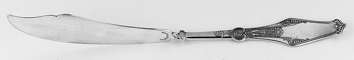 Orient (Silverplate, 1879) Flat Handle Master Butter Knife by Reed & Barton-1