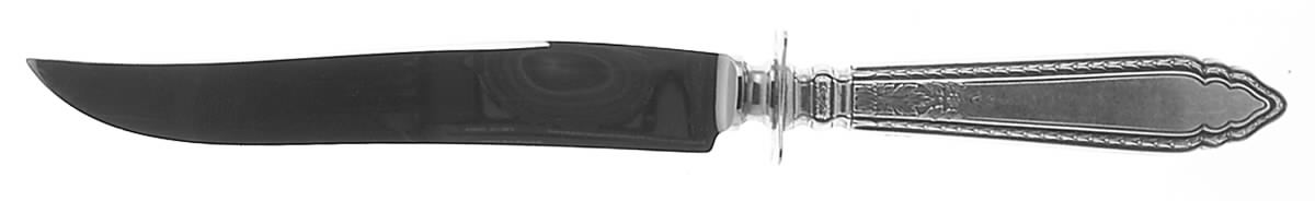 Oxford (Sterling, 1928, No Monograms) Small Steak Carving Knife with Stainless Blade by Reed & Barton-1
