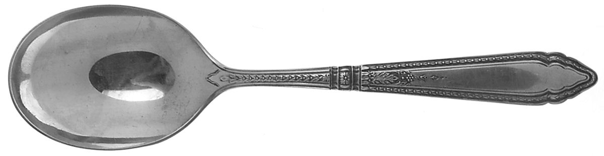 Oxford (Sterling, 1928, No Monograms) Round Bowl Soup Spoon (Gumbo) by Reed & Barton-1