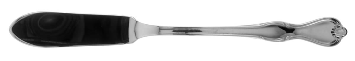 Oxford (Stainless, 1967) Flat Handle Master Butter Knife by Reed & Barton-1