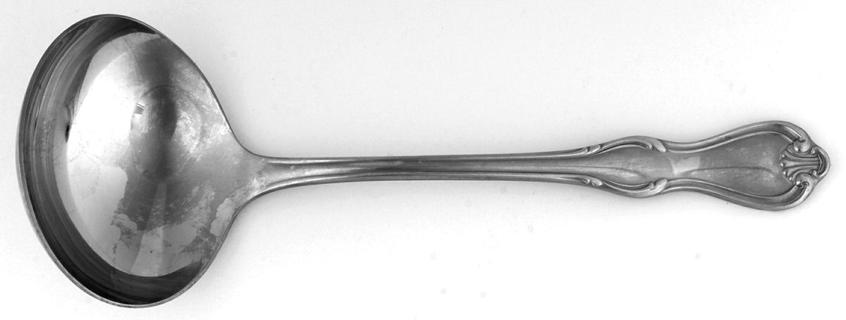 Oxford (Stainless, 1967) Solid Gravy Ladle by Reed & Barton-1