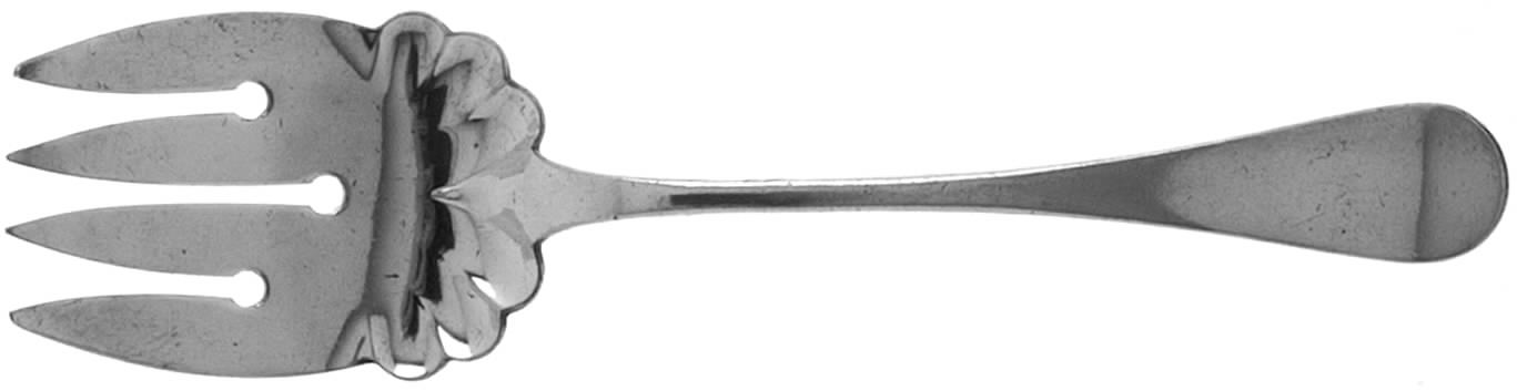 Palace (Silverplate) Medium Solid Cold Meat Serving Fork by Reed & Barton-1
