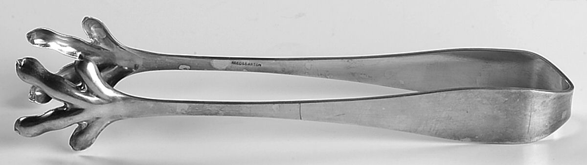 Palace (Silverplate) Large Ice Serving Tongs with Claw Tips by Reed & Barton-1