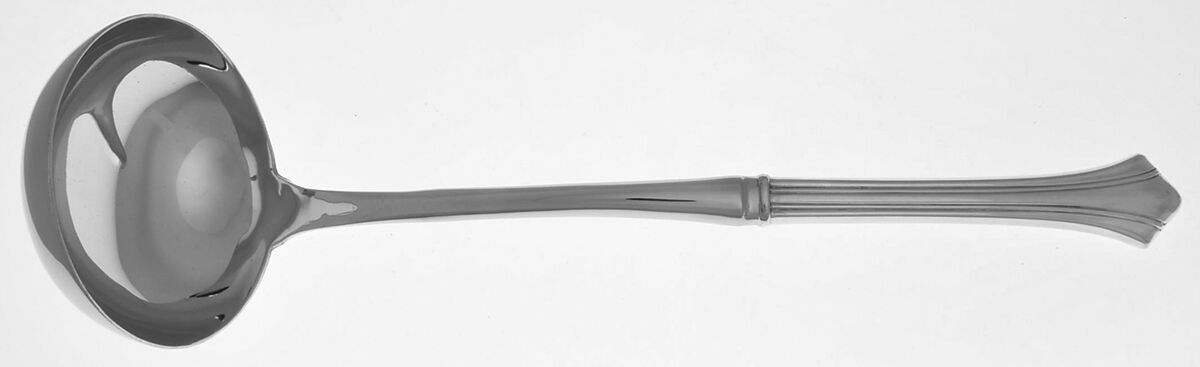 Parthenon (Silverplate, 1985) Soup Ladle with Stainless Bowl HC by Reed & Barton-1