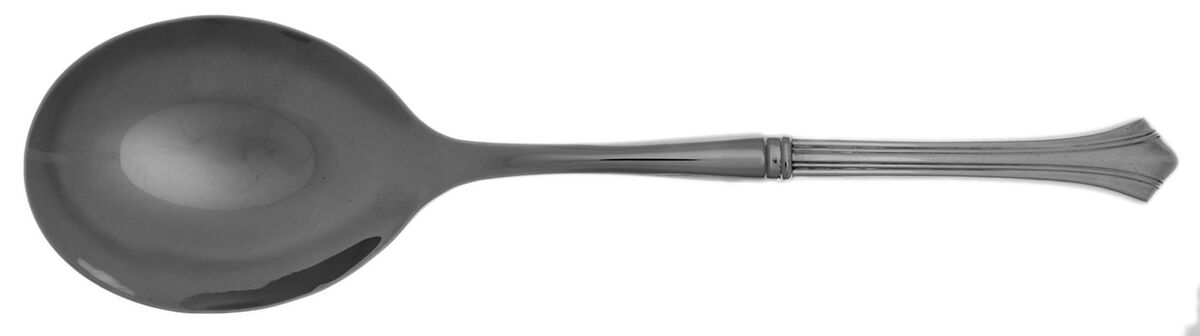 Parthenon (Silverplate, 1985) Casserole Spoon with Smooth Stainless Bowl HC by Reed & Barton-1